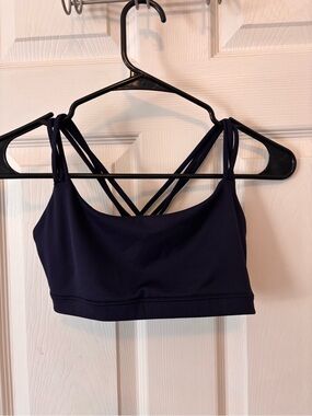 GAP Navy Strappy Sports Bra
